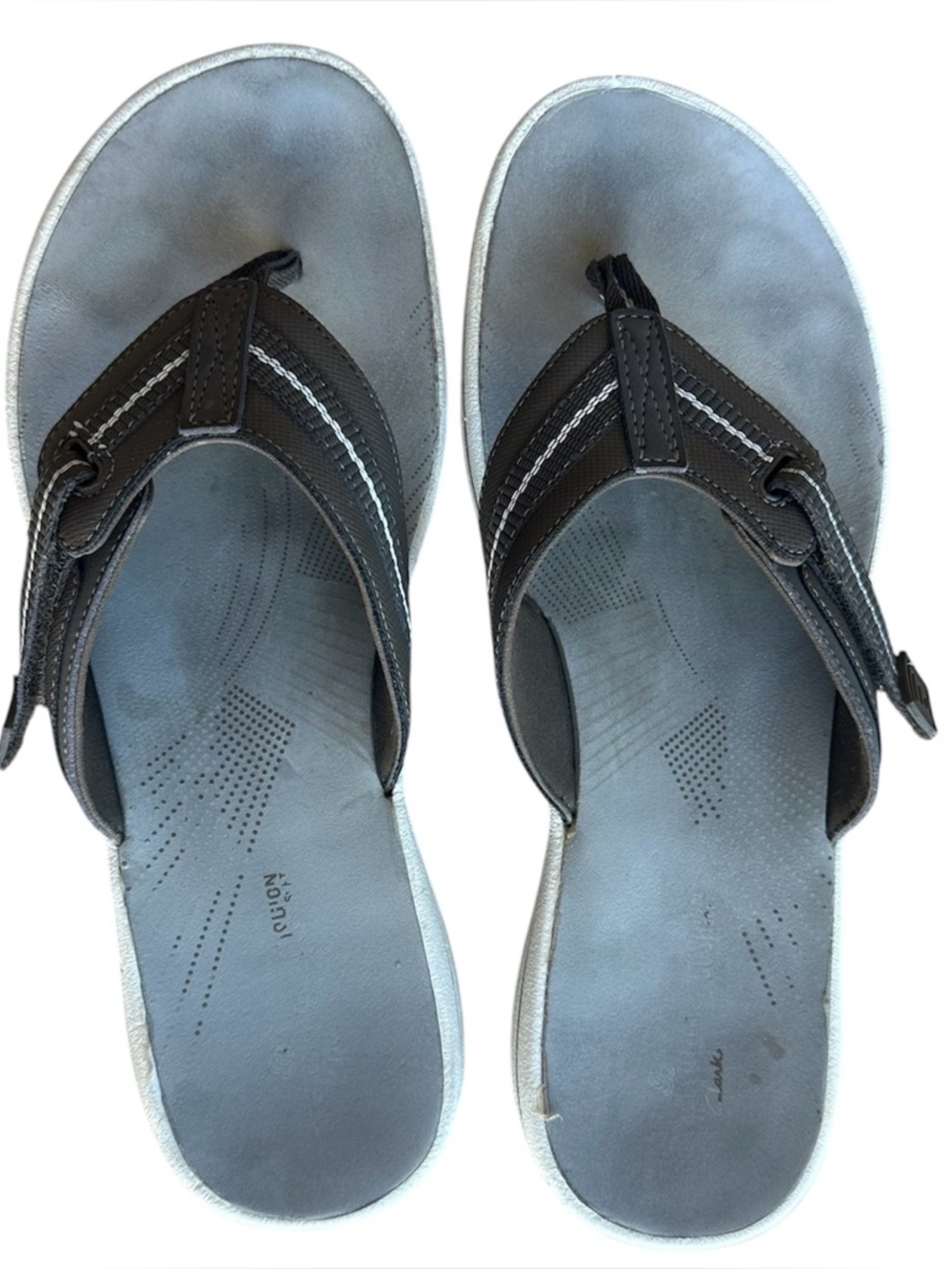 Clark’s Cloudsteppers Cushion Soft Sandals Size 8.5